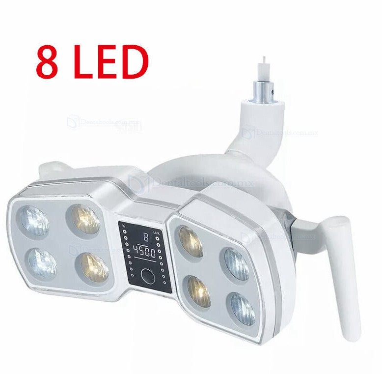 Lámpara de inducción de luz para cirugía dental LED sin sombras lámpara quirúrgica de 8 bombillas KY-P126